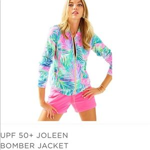 Lilly Pulitzer Joleen Bomber, UPF 50